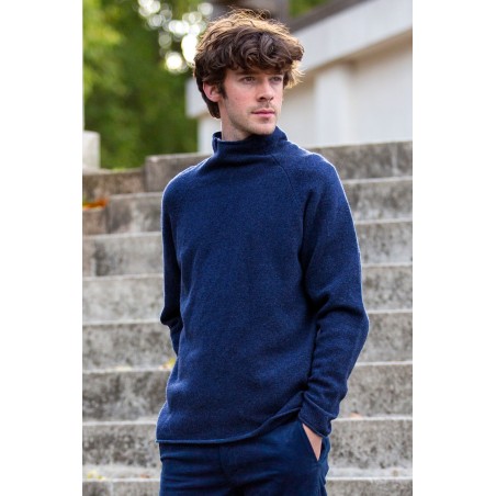 Limited Edition Men's Corry Raglan Sweater | Cobalt Blue Hot New Item