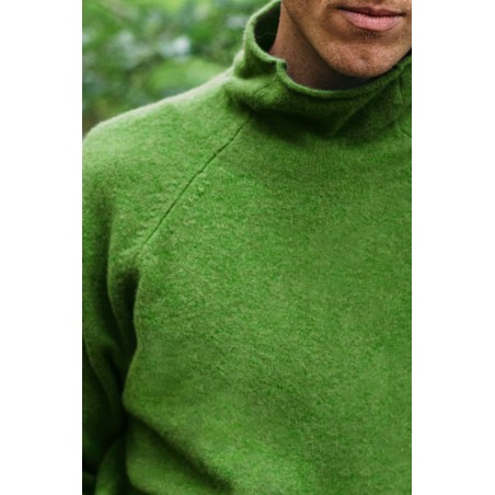 Limited Edition Men's Corry Raglan Sweater | Watercress New Stock