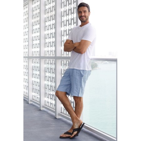 Limited Edition Men’s Premium Linen Shorts | Dove Grey Limited Stock