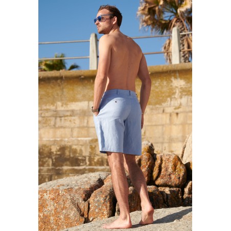 Limited Edition Men’s Premium Linen Shorts | Dove Grey Limited Stock