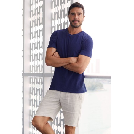 Limited Edition Men’s Premium Linen Shorts | Natural Immediate Availability