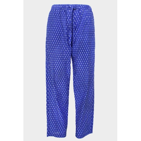 Limited Edition Men's Pyjama Bottoms | Cobalt Blue/White Just In