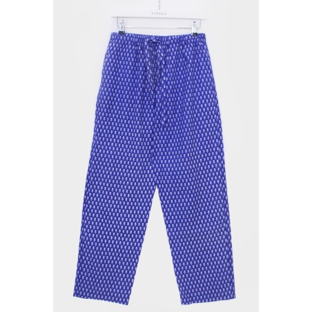 Limited Edition Men's Pyjama Bottoms | Cobalt Blue/White Just In