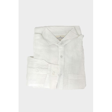 Limited Edition Men's Linen Shirt | White New Release