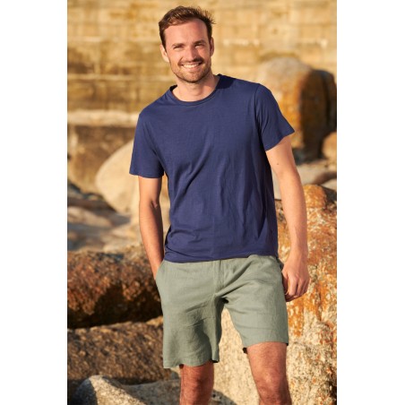 Limited Edition Men's Premium Linen Shorts | Khaki Ready for Shipment