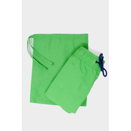 Limited Edition Men's Recycled Plain Swim Shorts | Plain Green New Collection