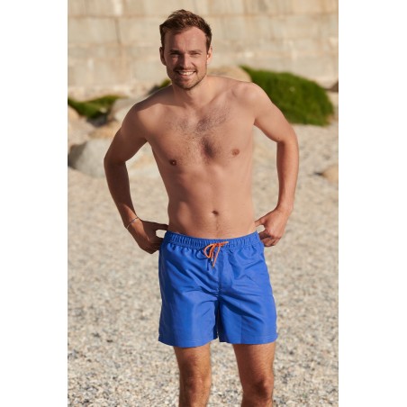 Limited Edition Men's Recycled Plain Swim Shorts | Plain Marina Blue New Stock