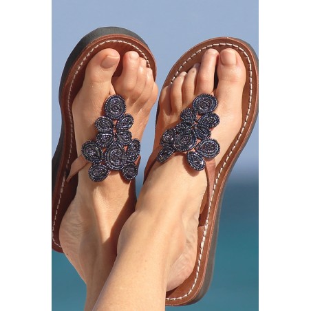 Limited Edition Mia Full Beaded Heel Sandals | Bullet Limited Stock