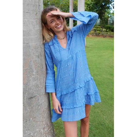 Limited Edition Molly Kaftan | Cornflower