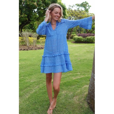 Limited Edition Molly Kaftan | Cornflower