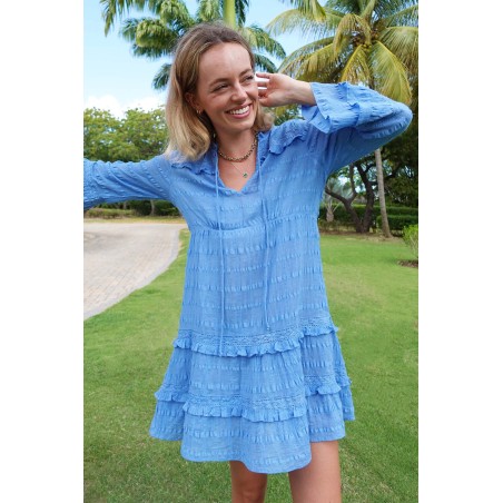 Limited Edition Molly Kaftan | Cornflower