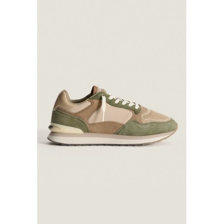 Limited Edition Biloxi Trainers | Khaki/Cream On Hand Now