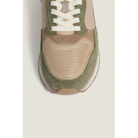 Limited Edition Biloxi Trainers | Khaki/Cream On Hand Now