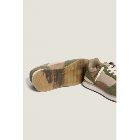 Limited Edition Biloxi Trainers | Khaki/Cream On Hand Now