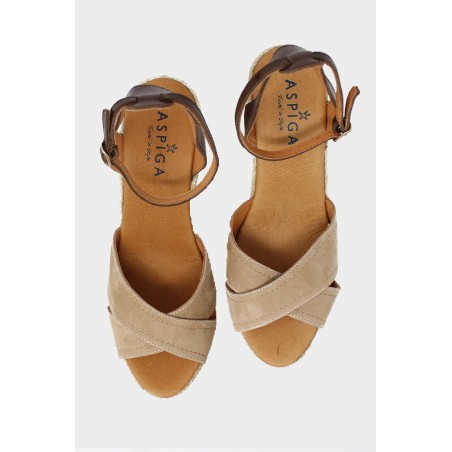 Limited Edition Nadia Platform Wedge | Camel New Collection