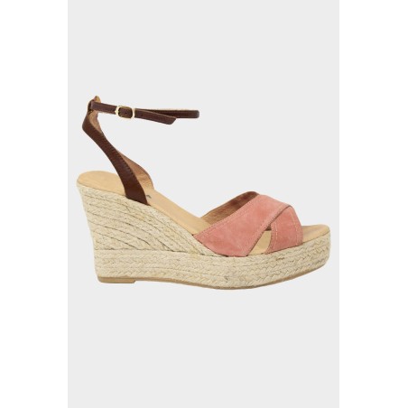 Limited Edition Nadia Platform Wedge | Dusty Pink New Stock