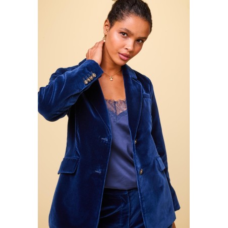 Limited Edition Nala Velvet Blazer | Midnight New Release