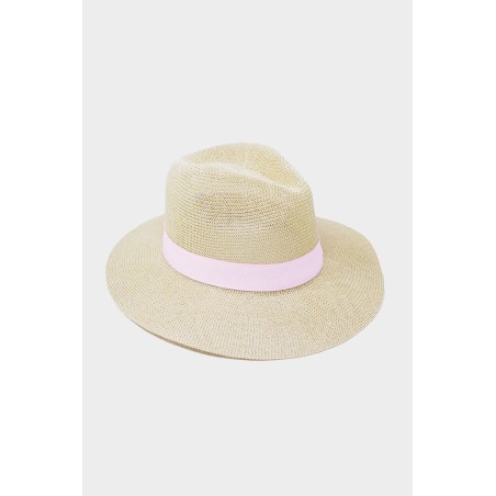 Limited Edition Panama Hat | Pastel Pink Ready for Shipment