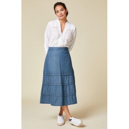 Limited Edition Penelope Denim Skirt | Mid Vintage Just Launched