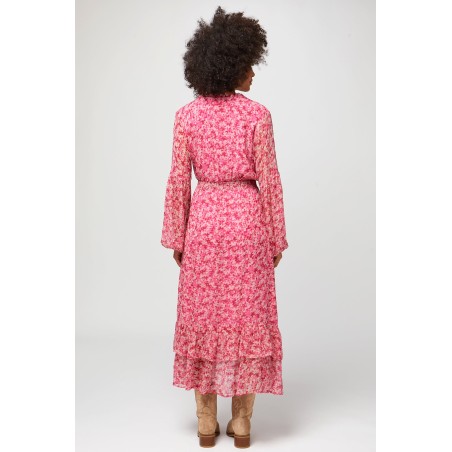 Limited Edition Ana Dress | Digital Floral Pink Hot New Item