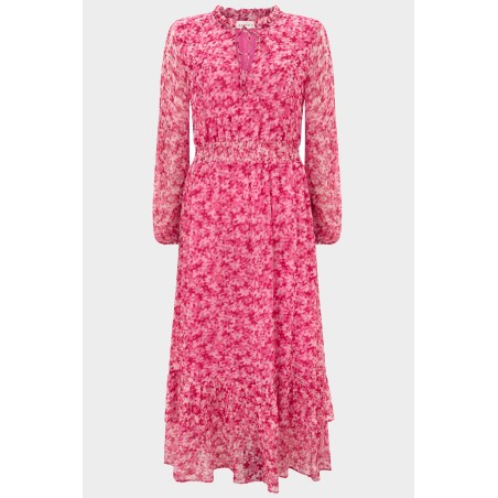 Limited Edition Ana Dress | Digital Floral Pink Hot New Item