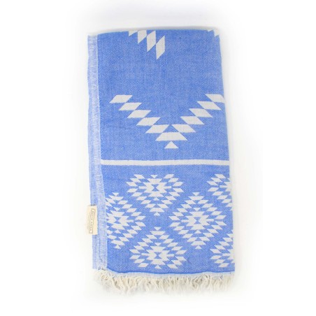 Limited Edition Pestemal Greek Absorbent Towels | Marina Blue