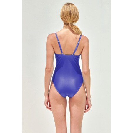 Limited Edition Recycled Ruched Swimsuit | Cobalt Blue Hot New Item