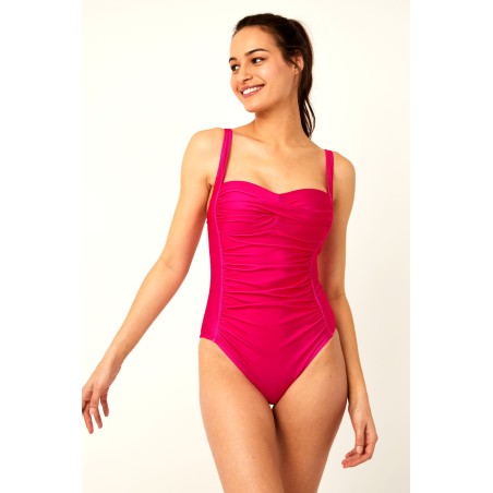 Limited Edition Recycled Ruched Swimsuit | Pink New Collection