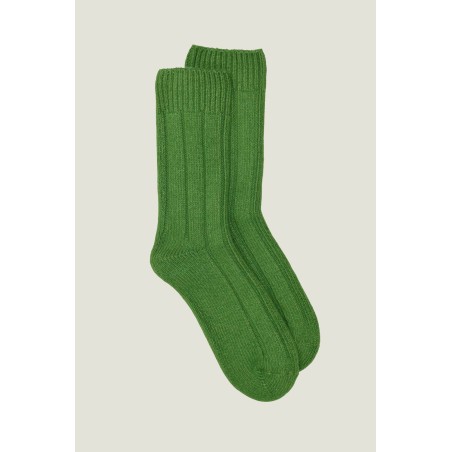 Limited Edition Ribbed Socks | Green Fresh Release