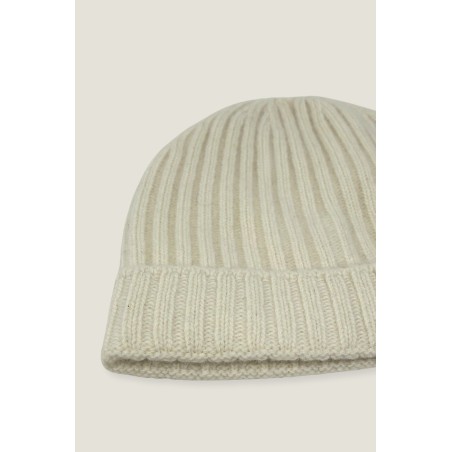 Limited Edition Ribbed Beanie | Cream New Release