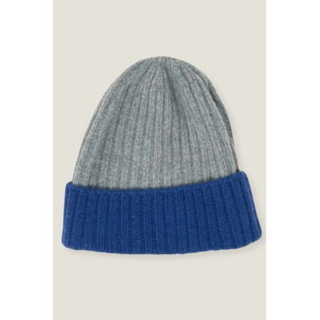 Limited Edition Ribbed Beanie | Navy/Blue Ready for Shipment