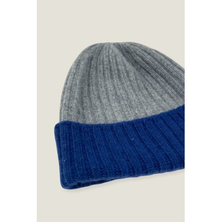 Limited Edition Ribbed Beanie | Navy/Blue Ready for Shipment