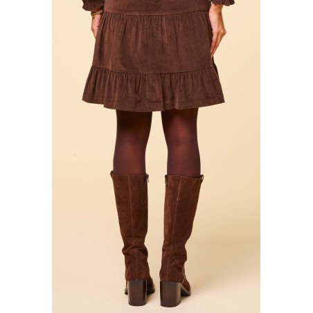 Limited Edition Selena Knee High Suede Boot | Chocolate New Collection