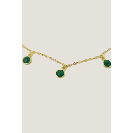 Limited Edition Sicily Necklace | Gold/Green Immediate Availability