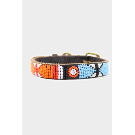 Limited Edition Arrow and Disc Dog Collar Thin | Multi Hot New Item