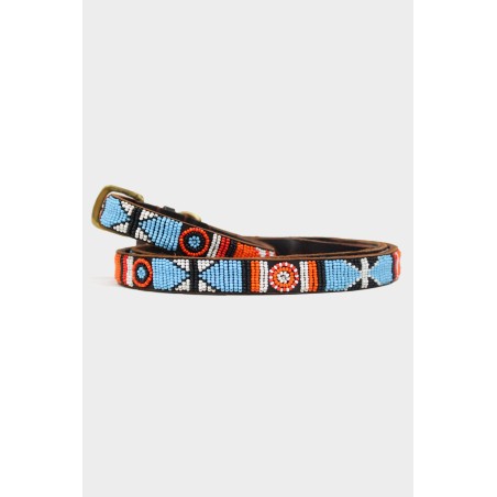 Limited Edition Arrow and Disc Dog Collar Thin | Multi Hot New Item