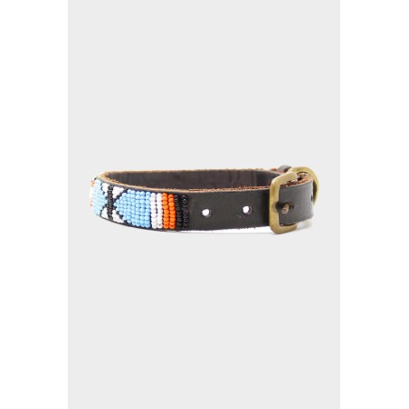 Limited Edition Arrow and Disc Dog Collar Thin | Multi Hot New Item