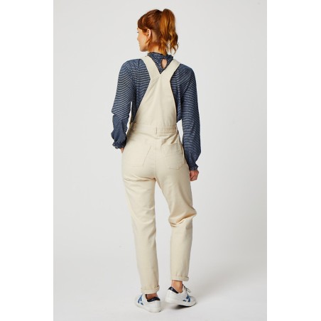 Limited Edition Stretch Corduroy Dungarees | Cream Hot New Item