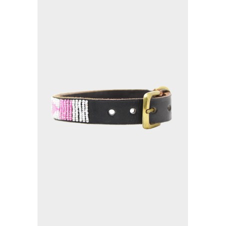 Limited Edition Arrow Dog Collar | Pink/White New Collection