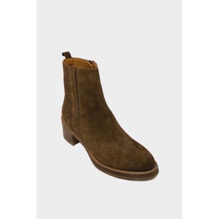 Limited Edition Suede Ankle Boots | Dark Camel