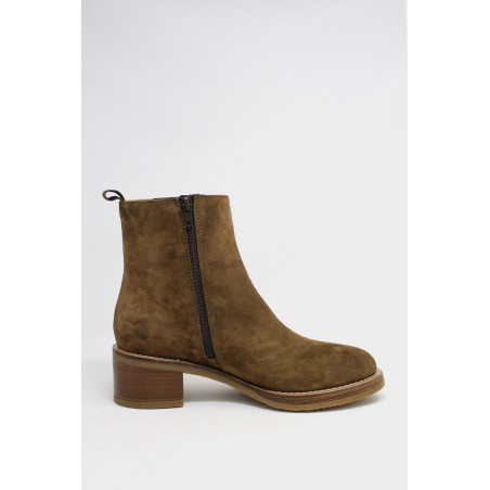 Limited Edition Suede Ankle Boots | Dark Camel