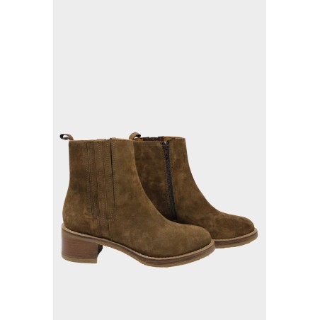 Limited Edition Suede Ankle Boots | Dark Camel