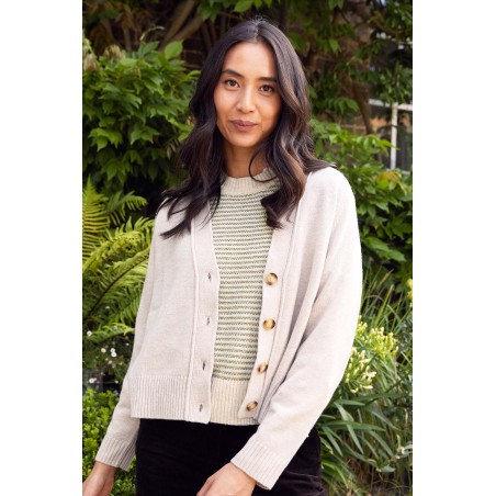 Limited Edition Merino Wool Swing Cardigan | Oat Hot New Item