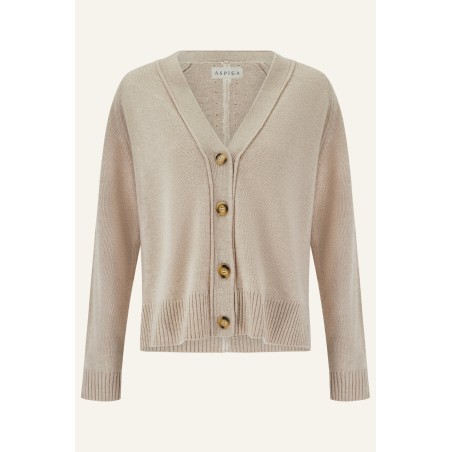 Limited Edition Merino Wool Swing Cardigan | Oat Hot New Item