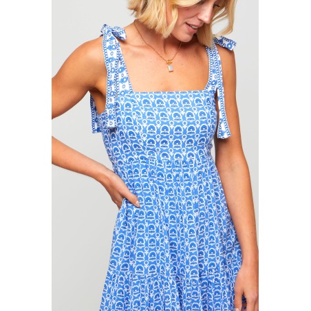 Limited Edition Tabitha Maxi Dress | Pop Flower Blue Fresh Release