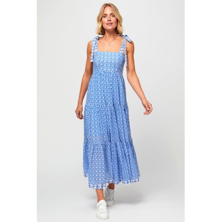 Limited Edition Tabitha Maxi Dress | Pop Flower Blue Fresh Release