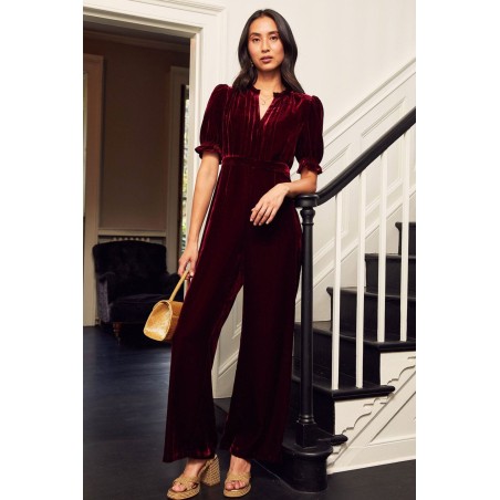 Limited Edition Tallulah Velvet Jumpsuit | Ruby Just Launched