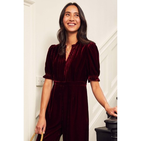 Limited Edition Tallulah Velvet Jumpsuit | Ruby Just Launched