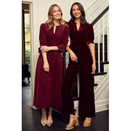 Limited Edition Tallulah Velvet Jumpsuit | Ruby Just Launched