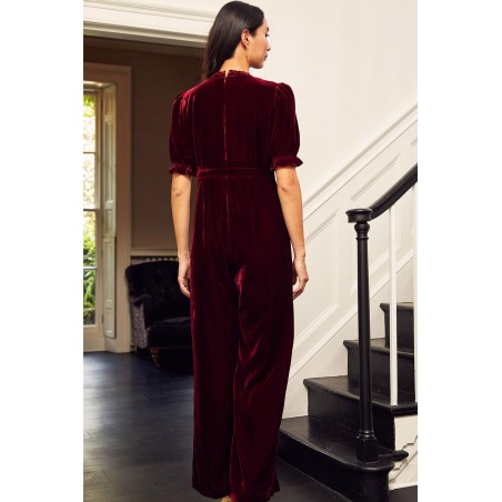 Limited Edition Tallulah Velvet Jumpsuit | Ruby Just Launched